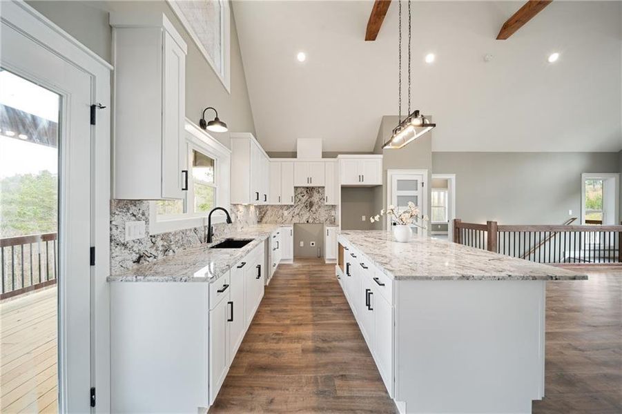 Furnished interior view inside a new home in , Talking Rock (Image 9). Furnished interior view inside a new home in , Talking Rock (Image 9).