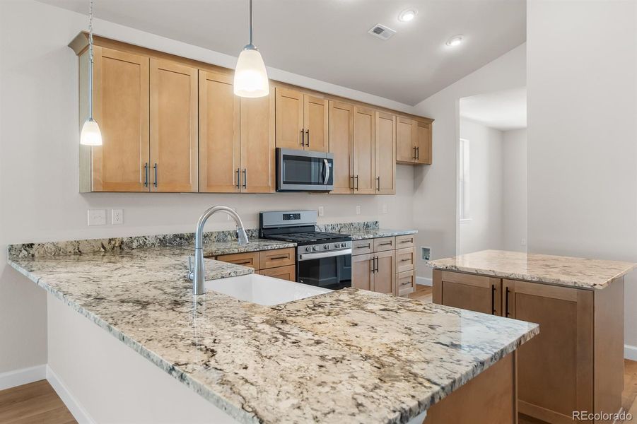 Furnished interior view inside a new home in Rhyolite Ranch, Castle Rock (Image 14).