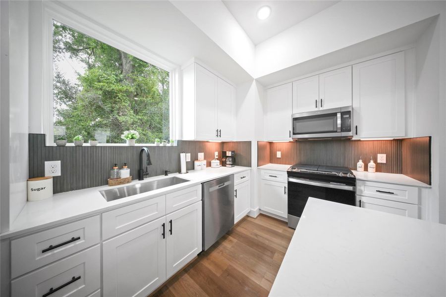 Furnished interior view inside a new home in , Houston (Image 8).
