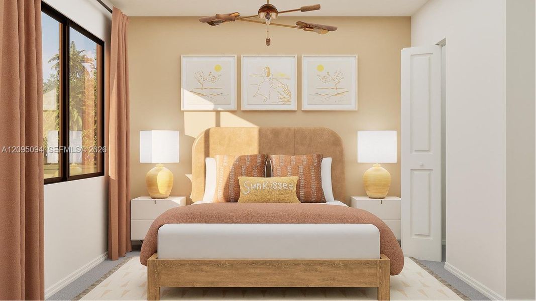 Furnished interior view inside a new home in Solterra, Sunrise (Image 5).