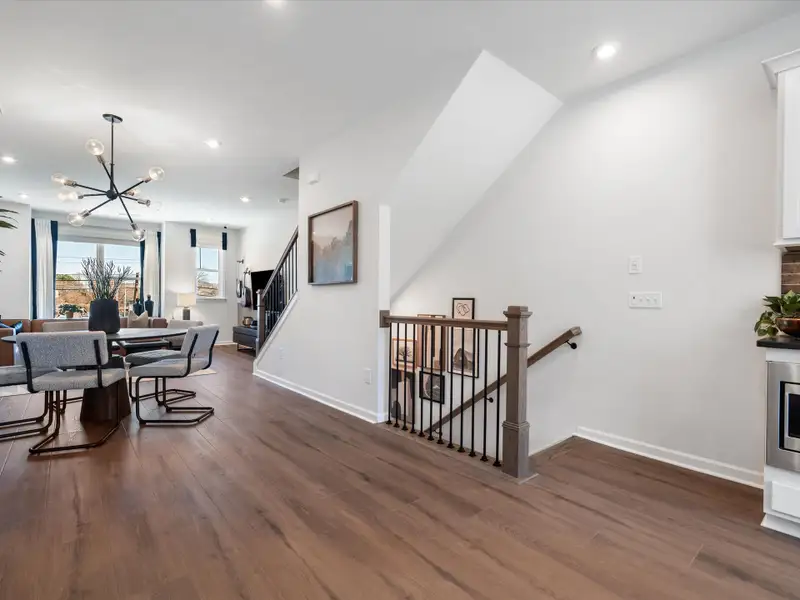 Furnished interior view inside a new home in Southmont, Charlotte (Image 10).
