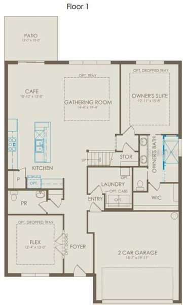Floor Plan - Floor One