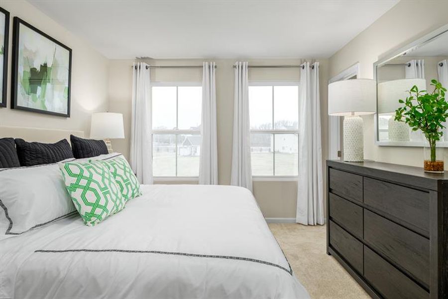 Representative furnished interior of a home built from the Tate by Ryan Homes in Colonial Village, Edenton (Image 11).