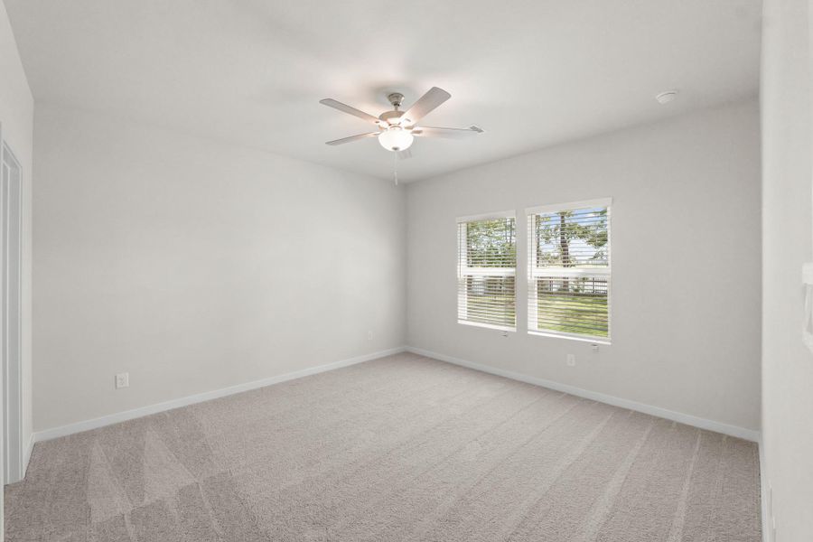Spacious, unfurnished interior of a new home in Lakes at Crockett Martin, Conroe (Image 19). Spacious, unfurnished interior of a new home in Lakes at Crockett Martin, Conroe (Image 19).