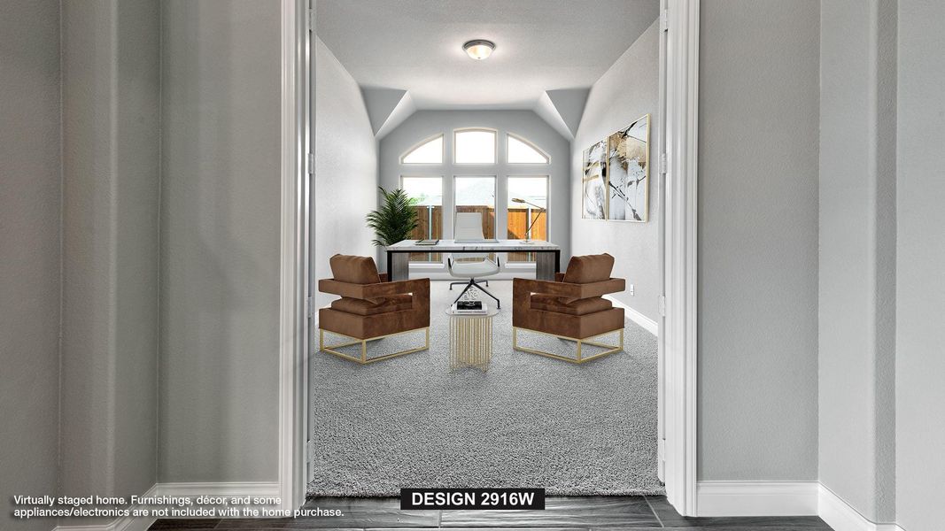 Furnished interior view inside a new home in Nolina 60', Georgetown (Image 6). Furnished interior view inside a new home in Nolina 60', Georgetown (Image 6).