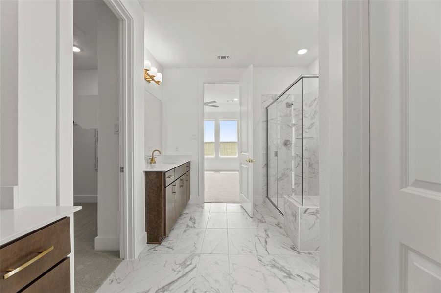 Spacious, unfurnished interior of a new home in Treeline, Justin (Image 19).