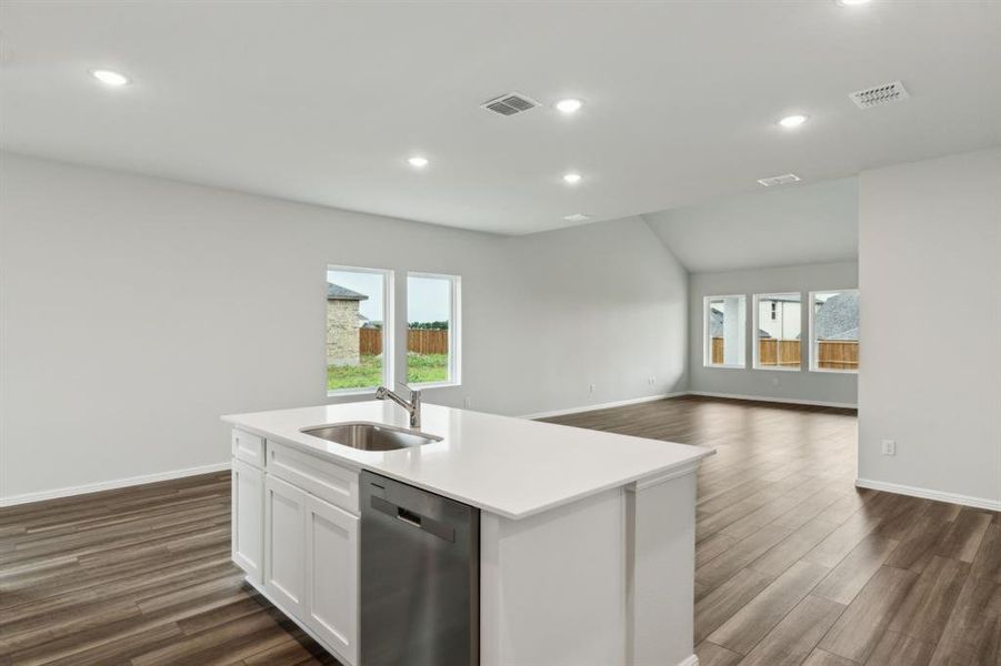 Furnished interior view inside a new home in Bellagio, Forney (Image 11). Furnished interior view inside a new home in Bellagio, Forney (Image 11).