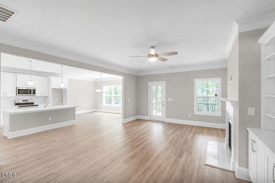 Spacious, unfurnished interior of a new home in Maggie Way, Wendell (Image 8).