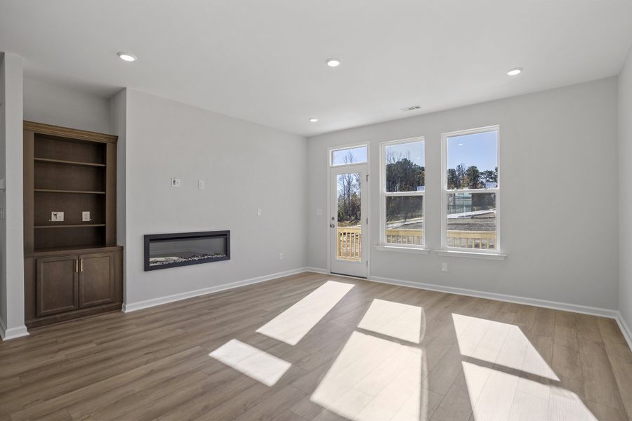 Spacious, unfurnished interior of a new home in Renaissance at White Oak, Garner (Image 18).