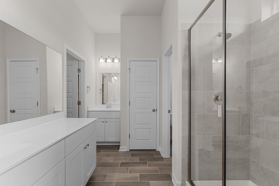 Representative furnished interior of a home built from the Quintera by Beazer Homes in Bricewood, Helotes (Image 4). Representative furnished interior of a home built from the Quintera by Beazer Homes in Bricewood, Helotes (Image 4).