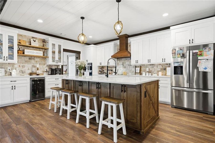 Furnished interior view inside a new home in , Talking Rock (Image 11).