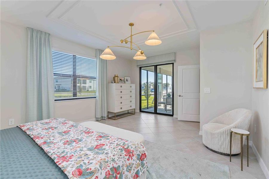 Furnished interior view inside a new home in Legends Cove, Bradenton (Image 18).