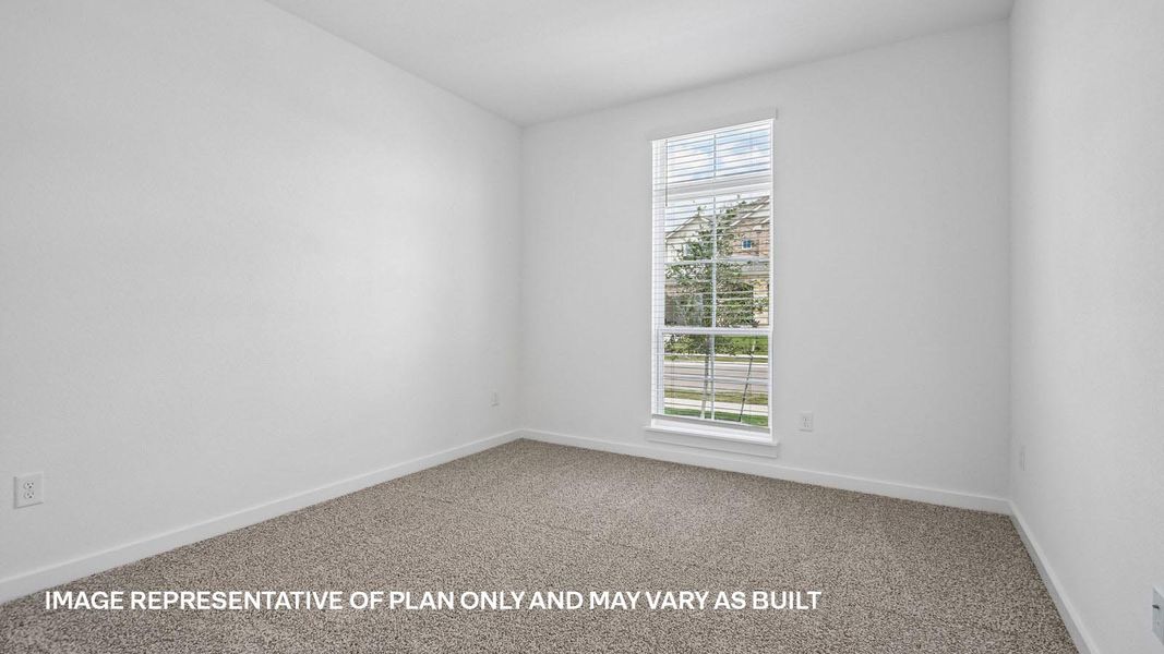 Spacious, unfurnished interior of a new home in Rosenbusch Ranch, Leander (Image 17).