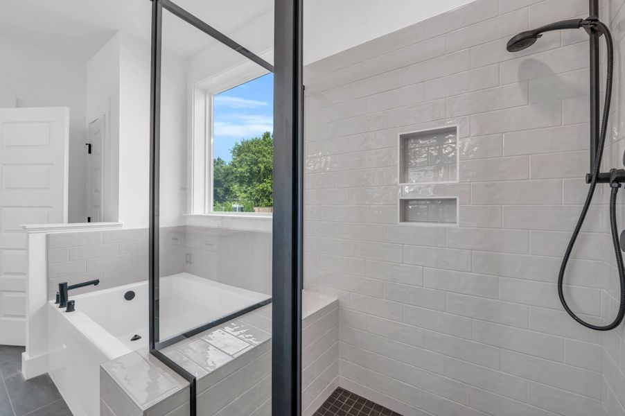 Representative furnished interior of a home built from the The Bradley by RobuckHomes in Windwater, Hampstead (Image 9).