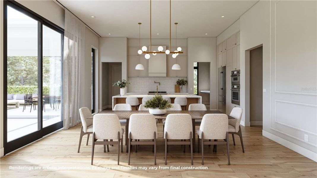 Furnished interior view inside a new home in , Maitland (Image 6).