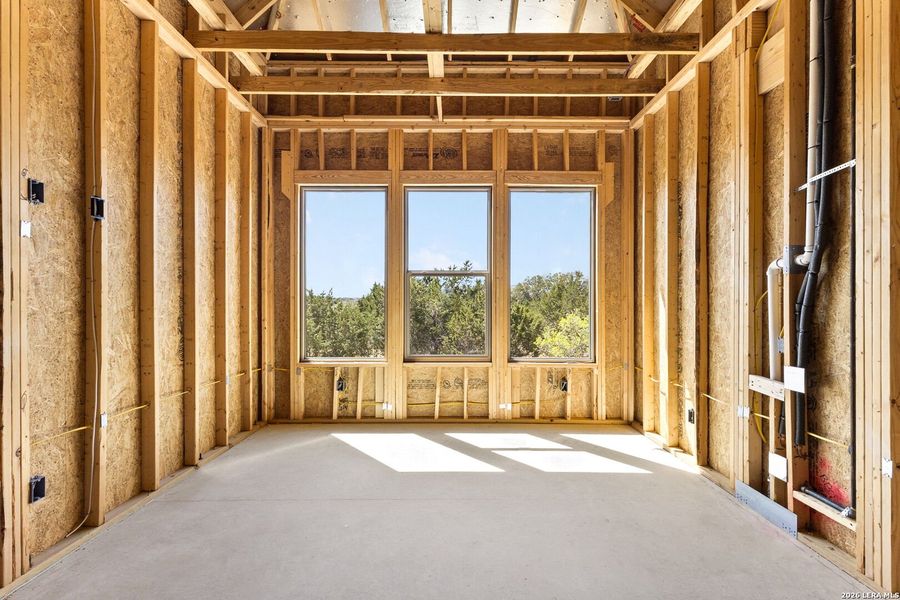 In-progress construction of a new home in , Canyon Lake, TX (Image 15).