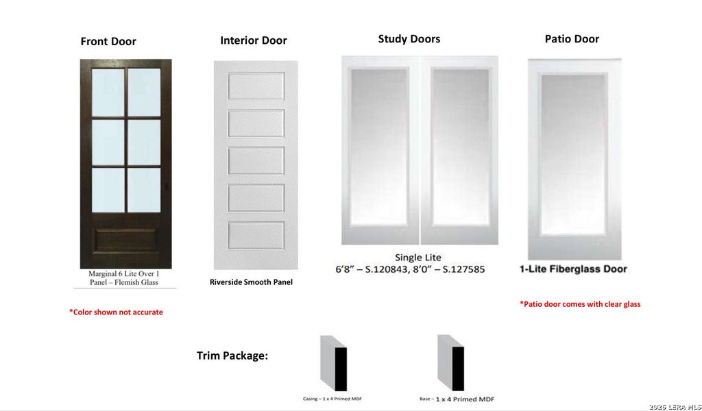 Sample of building materials used in homes in The Parklands, Schertz (Image 8). Sample of building materials used in homes in The Parklands, Schertz (Image 8).