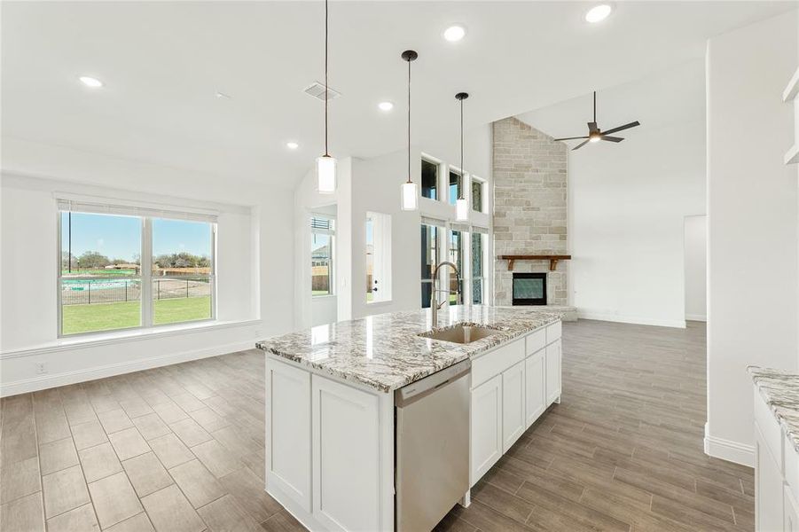 Furnished interior view inside a new home in Glenbrook, Red Oak (Image 13).