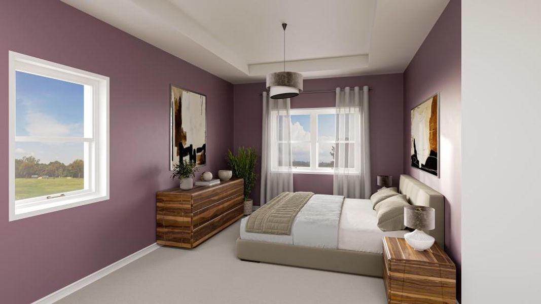 Furnished interior view inside a new home in Fairington, Cartersville (Image 5).