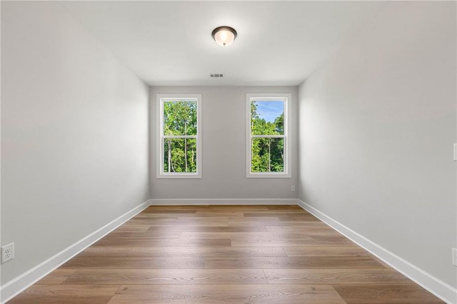 Spacious, unfurnished interior of a new home in Cresswind Georgia at Twin Lakes, Hoschton (Image 15). Spacious, unfurnished interior of a new home in Cresswind Georgia at Twin Lakes, Hoschton (Image 15).