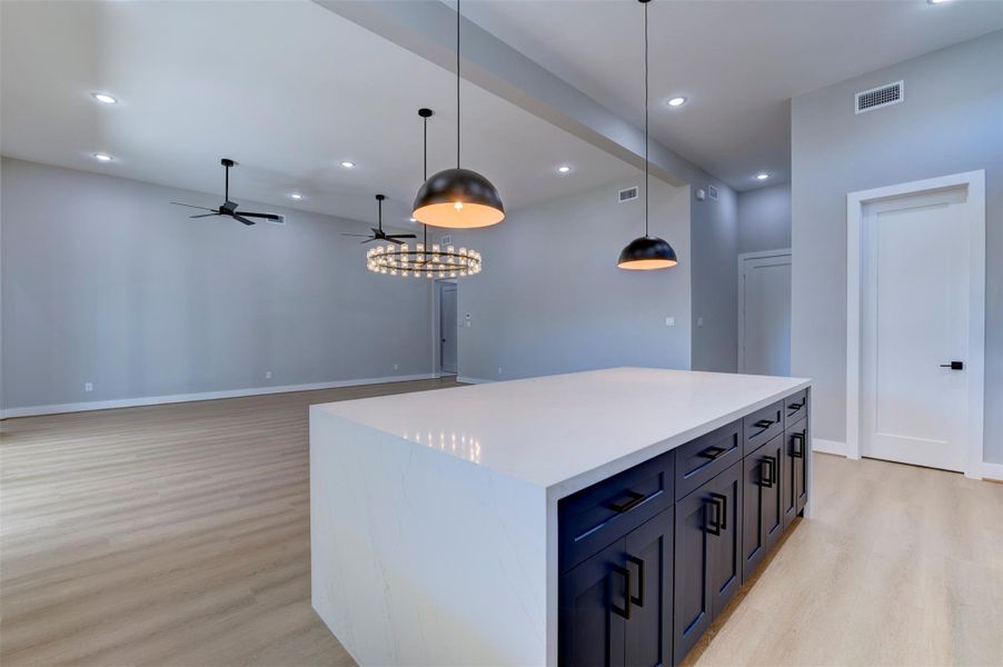 Furnished interior view inside a new home in , Seabrook (Image 8).