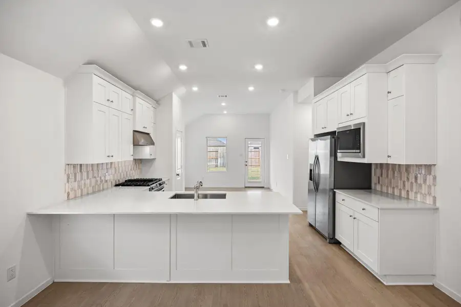 Furnished interior view inside a new home in Sunterra, Katy (Image 11). Furnished interior view inside a new home in Sunterra, Katy (Image 11).