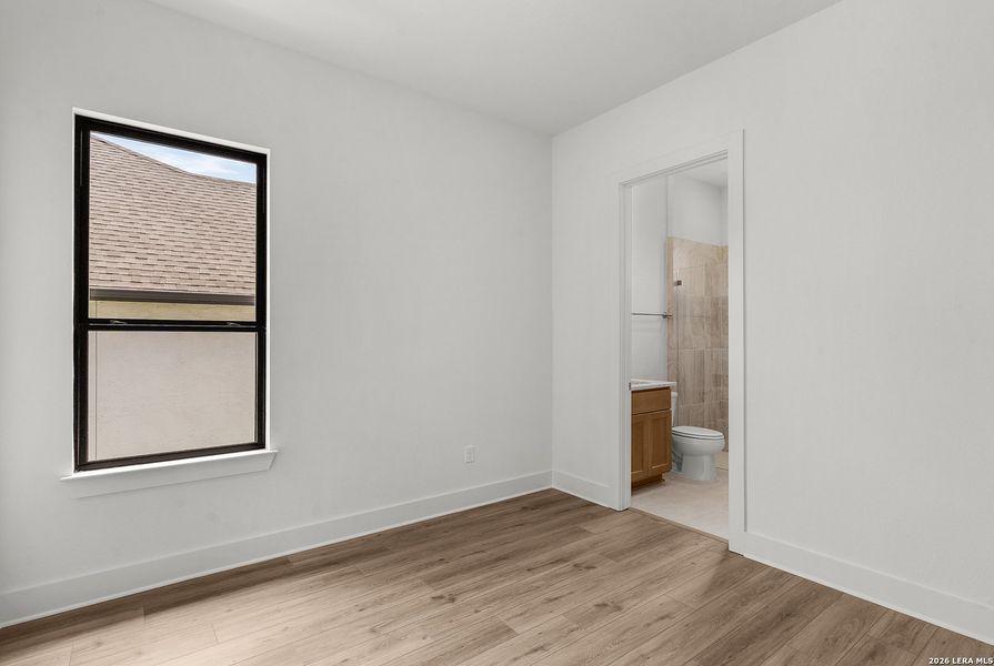 Spacious, unfurnished interior of a new home in El Sonido at Campanas, San Antonio (Image 22). Spacious, unfurnished interior of a new home in El Sonido at Campanas, San Antonio (Image 22).