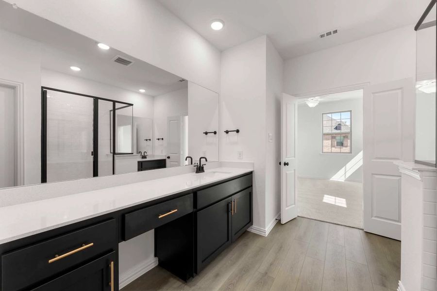 Primary Bathroom featuring the Noir Collection Primary Bathroom featuring the Noir Collection