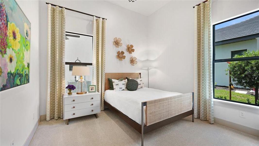 Furnished interior view inside a new home in , Venice (Image 49).