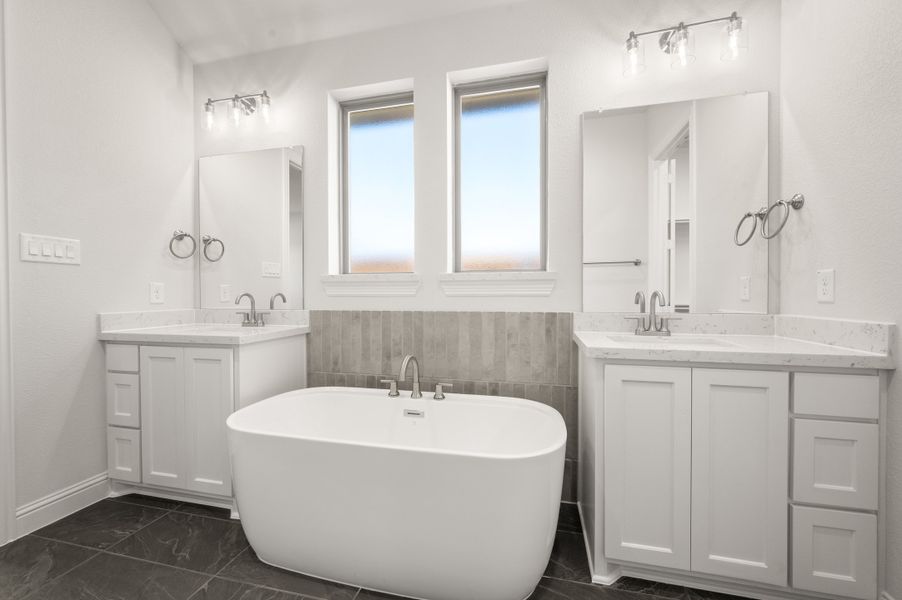 Furnished interior view inside a new home in Bridgewater, Midlothian (Image 11).