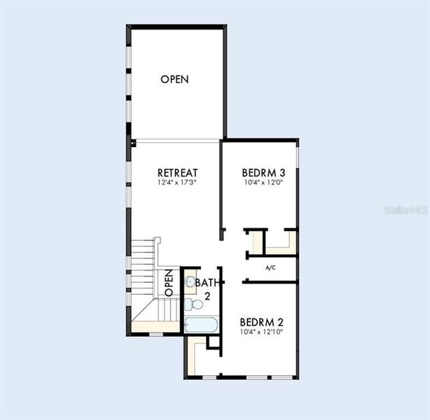 2D floor plan layout of this home in , Clermont, FL (Image 3). 2D floor plan layout of this home in , Clermont, FL (Image 3).