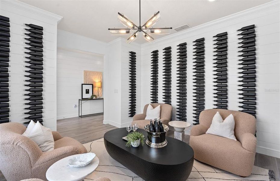 Furnished interior view inside a new home in Del Webb Sunbridge, St. Cloud (Image 14).