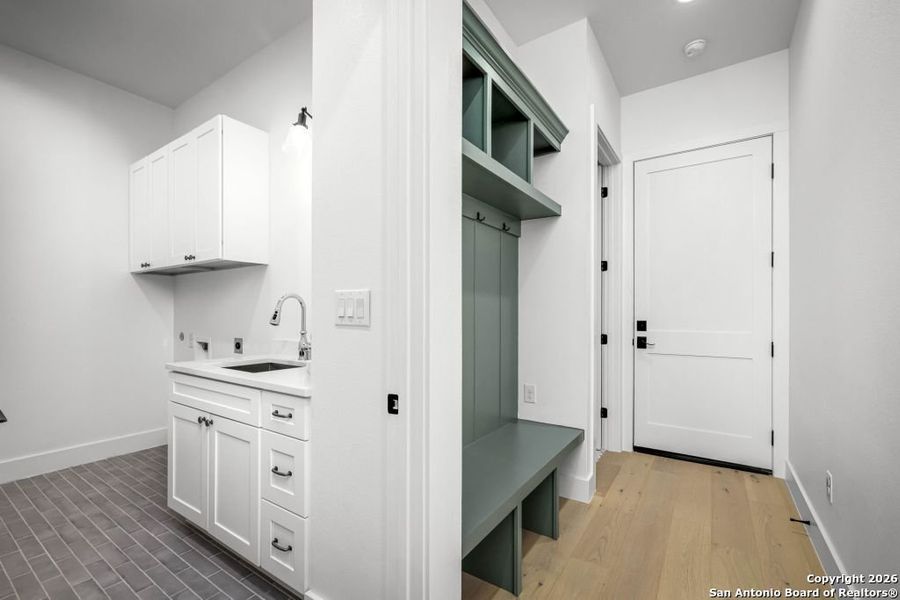 Furnished interior view inside a new home in , New Braunfels (Image 5).