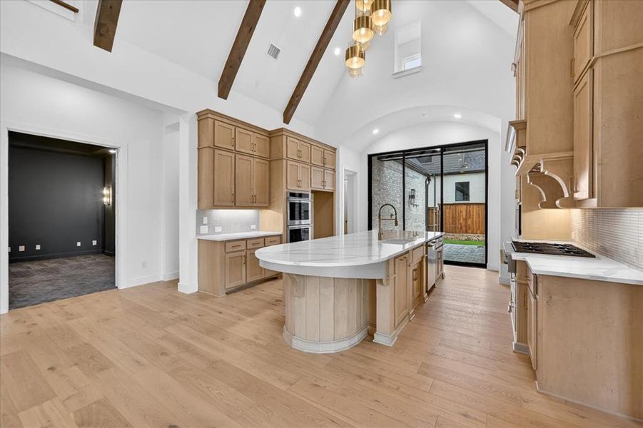 Furnished interior view inside a new home in Mustang Lakes, Celina (Image 12).