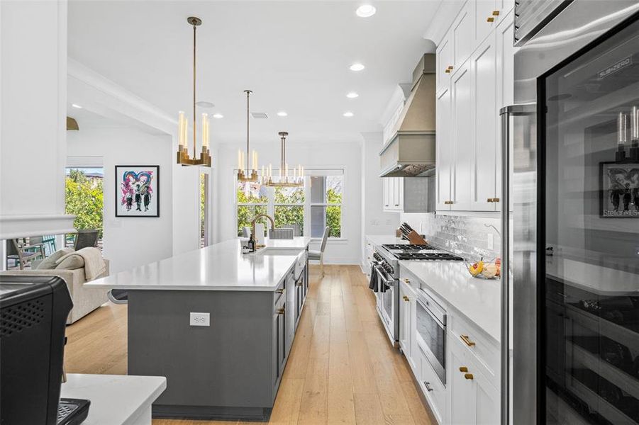 Furnished interior view inside a new home in , Tampa (Image 10).