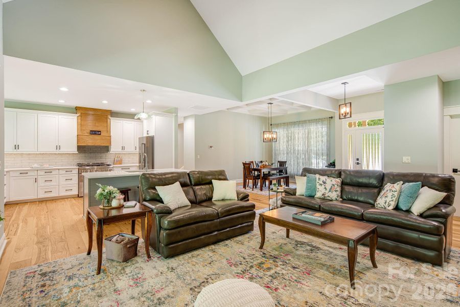 Furnished interior view inside a new home in , Flat Rock (Image 14).