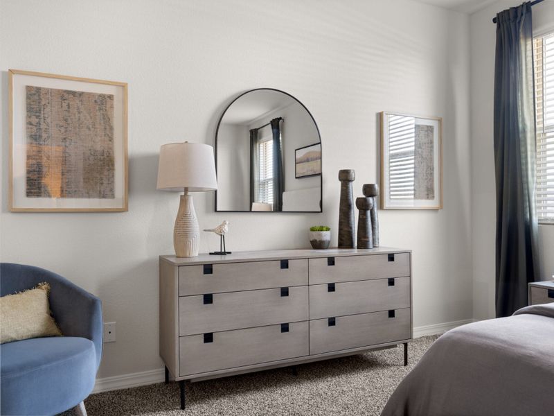 Representative furnished interior of a home built from the Ocotillo by View Homes in Campo Del Sol, El Paso (Image 12). Representative furnished interior of a home built from the Ocotillo by View Homes in Campo Del Sol, El Paso (Image 12).