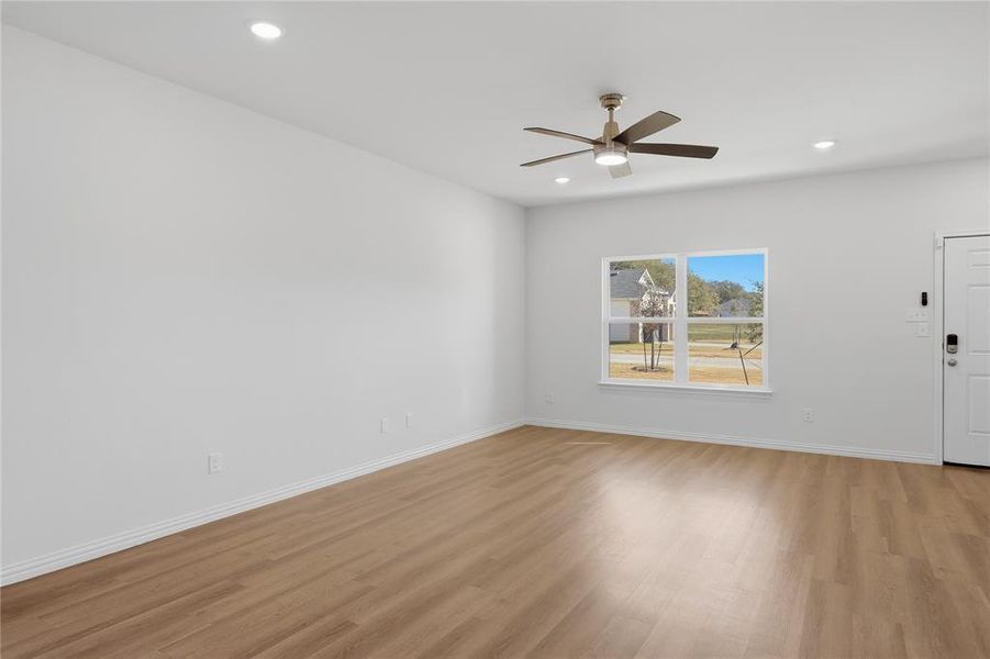 Spacious, unfurnished interior of a new home in Courtland Place, Cleburne (Image 17). Spacious, unfurnished interior of a new home in Courtland Place, Cleburne (Image 17).