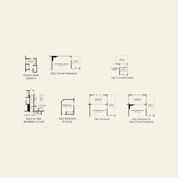 2D floor plan layout for the Bedrock by Pulte Homes in The Retreat at Carolina Ridge, Harrisburg, NC (Image 7).