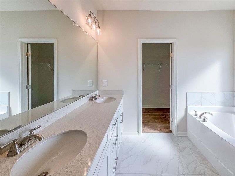 Furnished interior view inside a new home in , Dawsonville (Image 7).