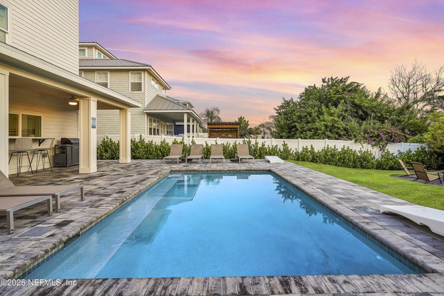 Exterior details and patio area of a home in , St. Augustine (Image 31).