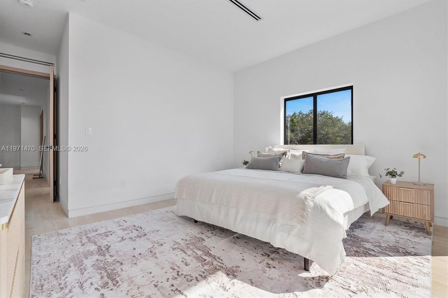 Furnished interior view inside a new home in , Miami (Image 22). Furnished interior view inside a new home in , Miami (Image 22).