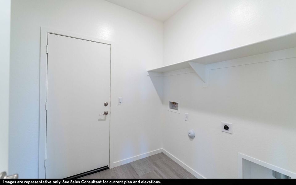 Representative unfurnished interior of a home built from the Mesa by CastleRock Communities in Rancho Mirage, Maricopa (Image 18). Representative unfurnished interior of a home built from the Mesa by CastleRock Communities in Rancho Mirage, Maricopa (Image 18).