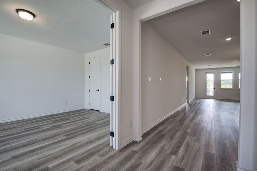 Representative unfurnished interior of a home built from the The Lanier F by Davidson Homes LLC in The Reserve at Potranco Oaks, Castroville (Image 13).