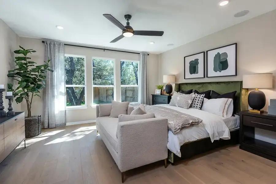 Furnished interior view inside a new home in Parkside on the River, Georgetown (Image 4). Furnished interior view inside a new home in Parkside on the River, Georgetown (Image 4).