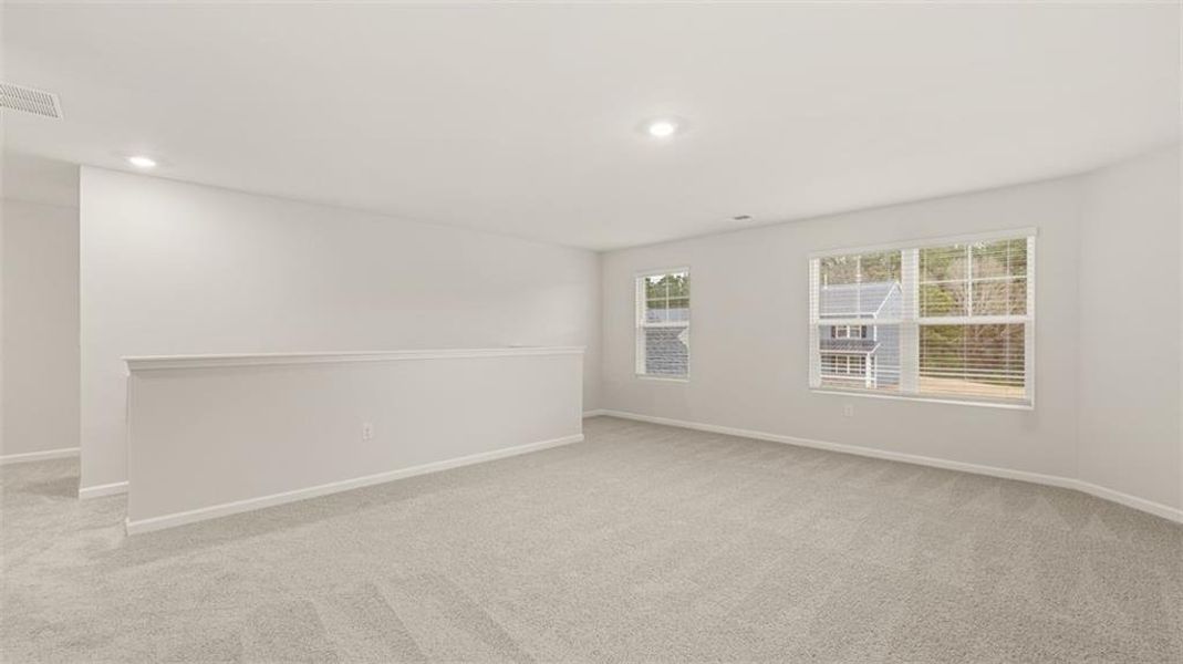 Spacious, unfurnished interior of a new home in The Preserve at Agricultural Village, Perry (Image 28).