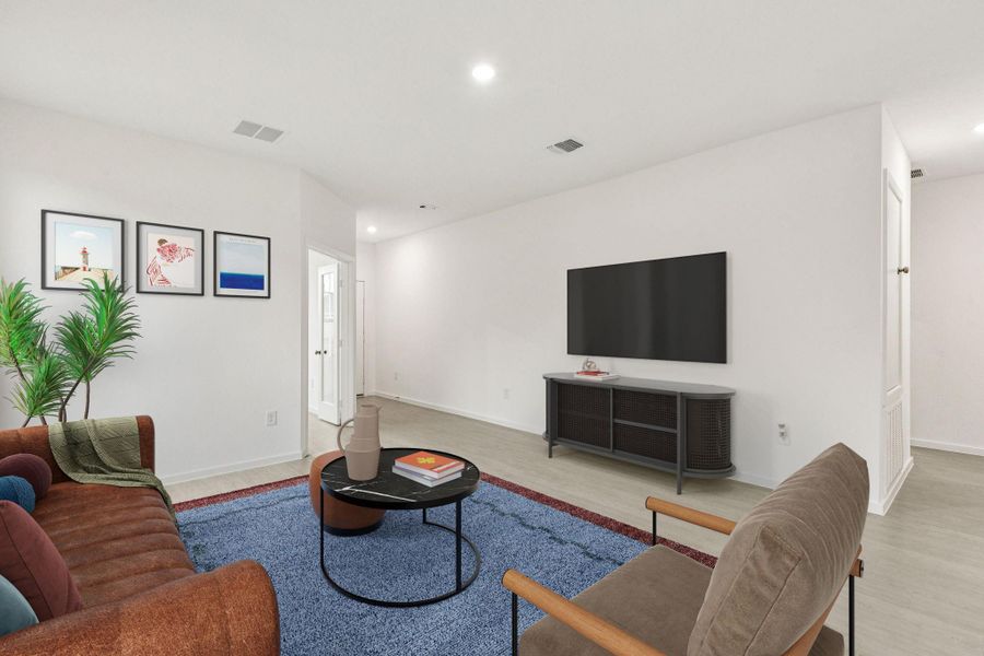 Furnished interior view inside a new home in Windcress, Cove (Image 25).