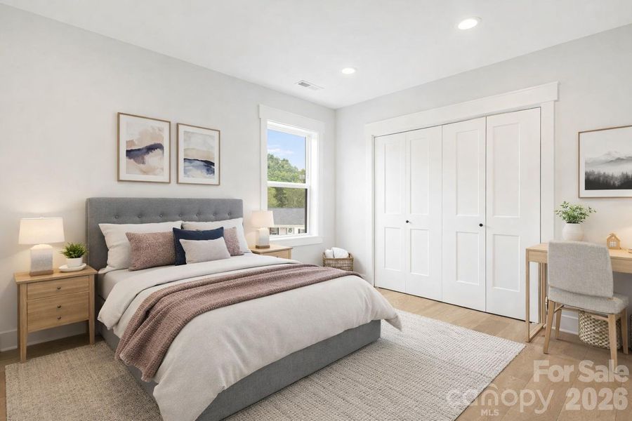 Furnished interior view inside a new home in , Hendersonville (Image 14).