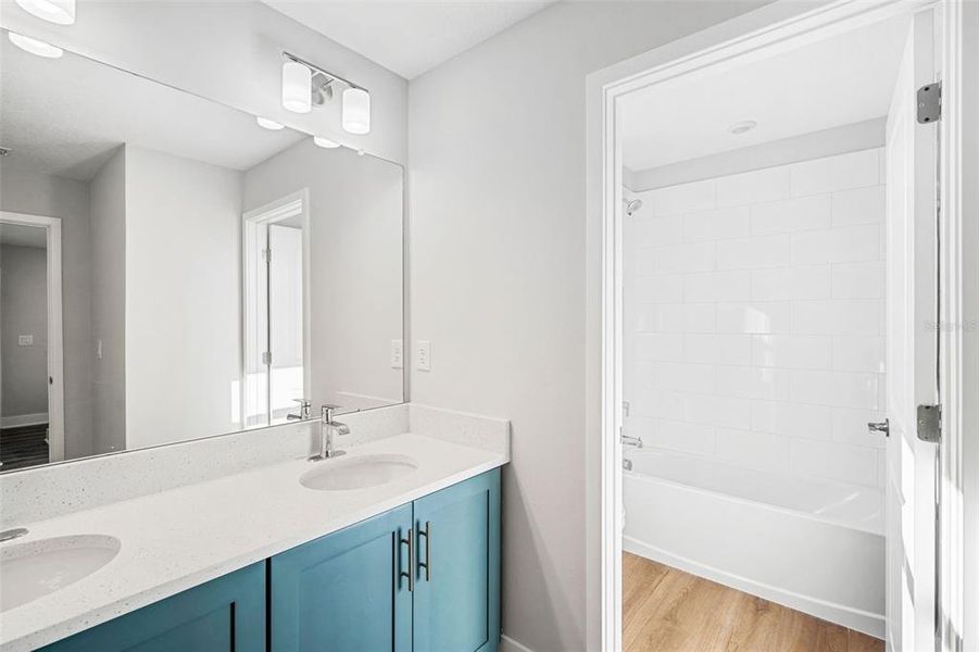 Furnished interior view inside a new home in , St. Petersburg (Image 10).