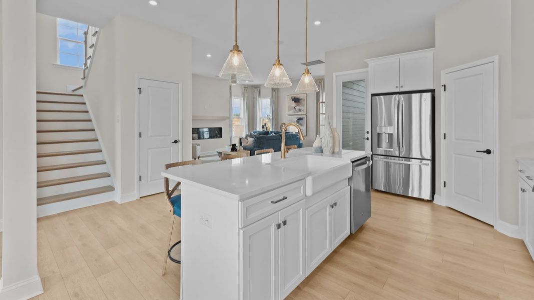 The Brockton Plan by DRB homes in Pineville, NC - Kitchen The Brockton Plan by DRB homes in Pineville, NC - Kitchen